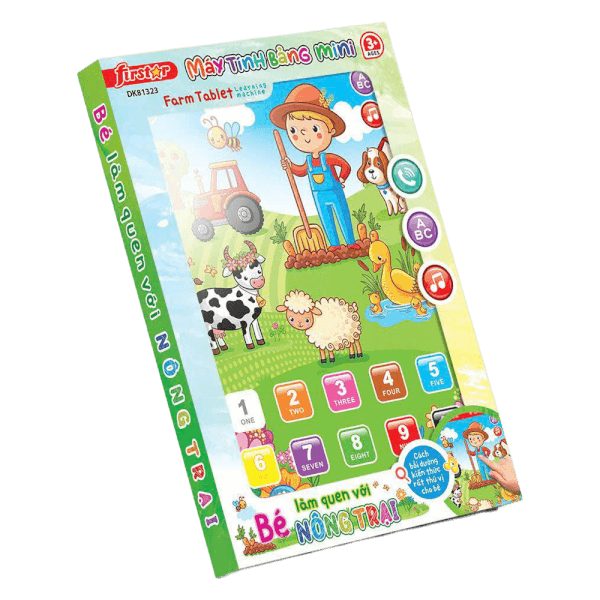 Máy tính bảng mini - Bé làm quen với nông trại, DK81323