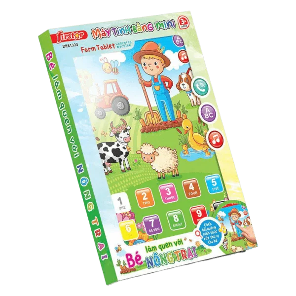 Máy tính bảng mini - Bé làm quen với nông trại, DK81323