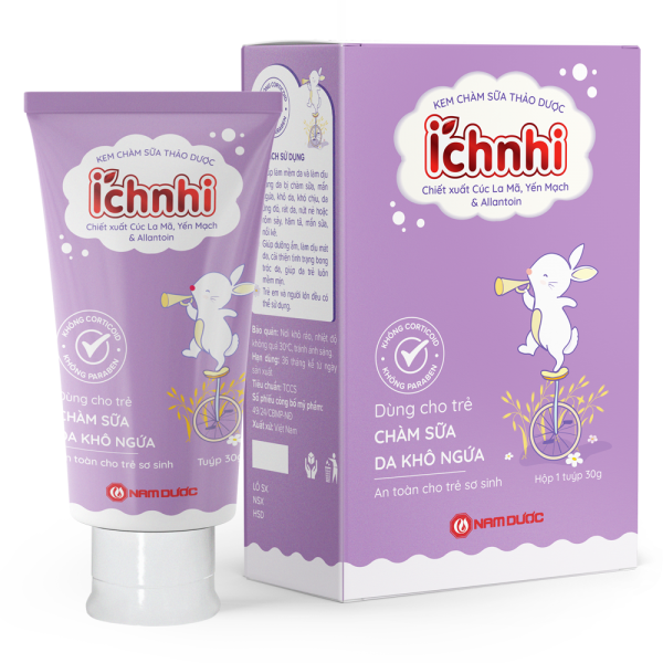 Kem chàm sữa thảo dược Ích Nhi 30g