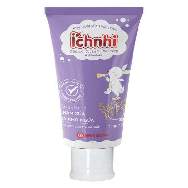 Kem chàm sữa thảo dược Ích Nhi 30g
