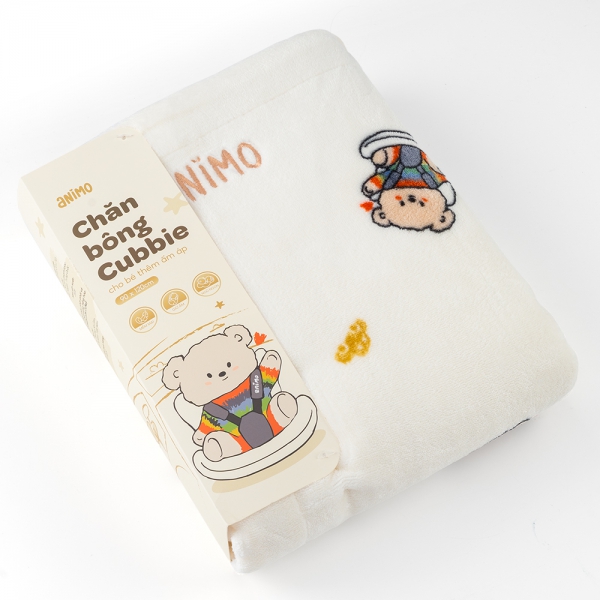 Chăn bông Cubbie Animo (90x120cm, 2 lớp)