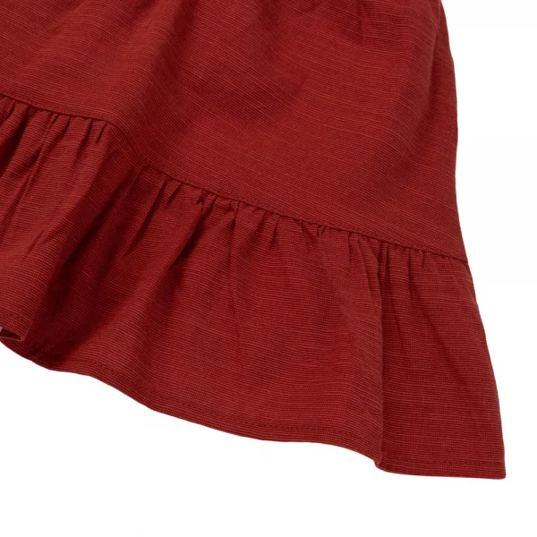 Bộ bé gái ngắn chân váy Animo TX1125052 (1-6Y,Trắng-đỏ,DD01)