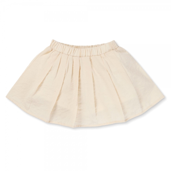 Bộ bé gái ngắn tay lửng váy xếp li Animo TX1125051 (1-6Y,Đỏ-kem,DD02)