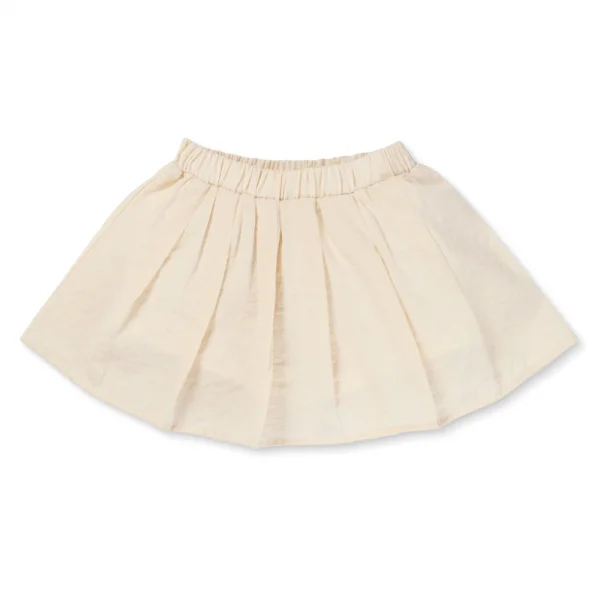 Bộ bé gái ngắn tay lửng váy xếp li Animo TX1125051 (1-6Y,Đỏ-kem,DD02)