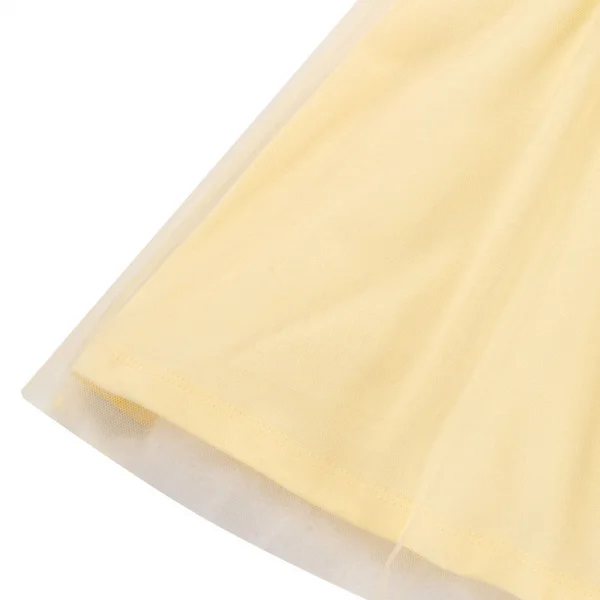 Đầm bé gái tùng lưới Animo TX1225042 (1-6Y,Vàng,TT01)