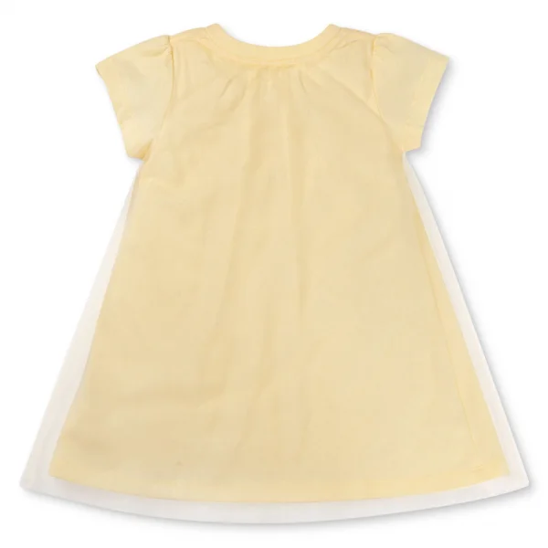 Đầm bé gái tùng lưới Animo TX1225042 (1-6Y,Vàng,TT01)