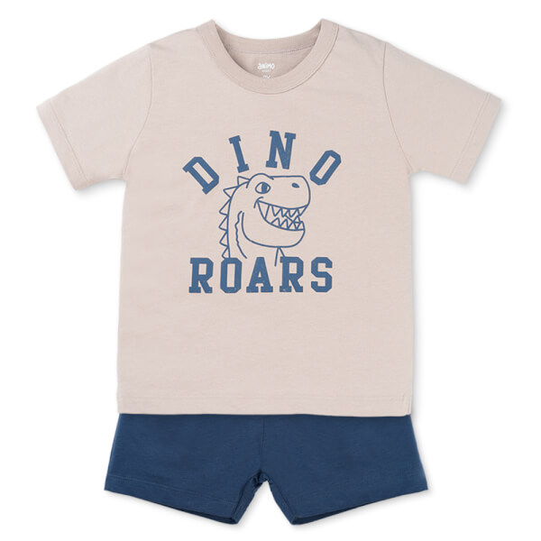 Bộ bé trai ngắn Animo Easy HN0925054 (1-4Y, Xám-dương, NN02)