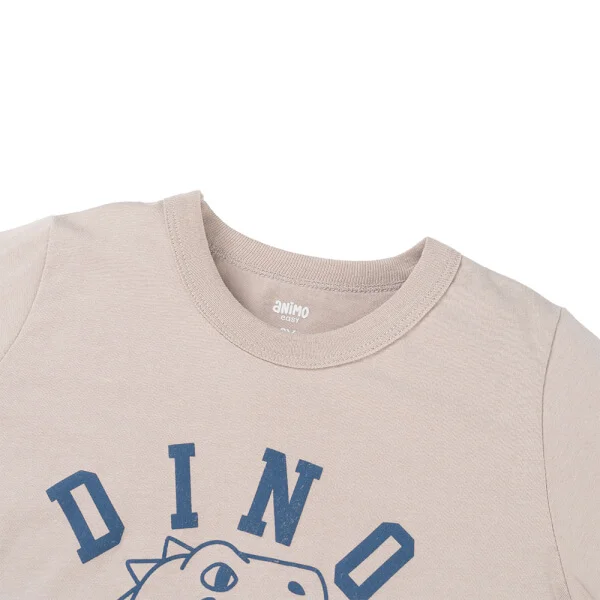 Bộ bé trai ngắn Animo Easy HN0925054 (1-4Y, Xám-dương, NN02)