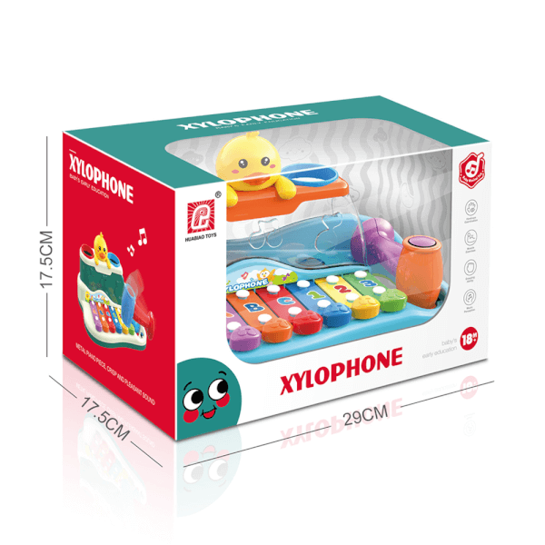 Bộ đàn Xylophone gõ bóng đa sắc màu LH16881339 C508