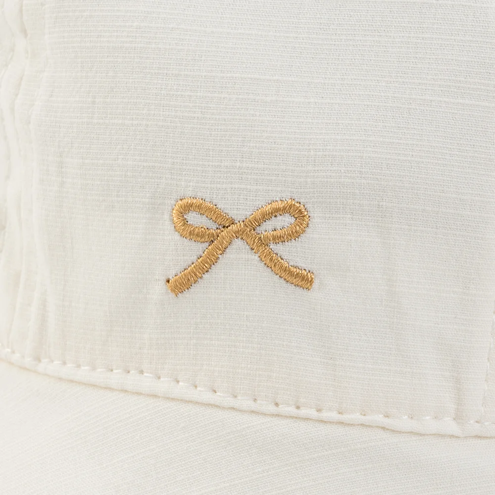 Nón bé gái lớn 3-6Y vành tròn Animo A2510_MN013 (50cm, Kem)