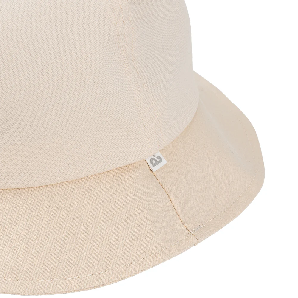 Nón bé gái lớn 3-6Y vành tròn Animo A2510_MN011 (52cm, Kem)