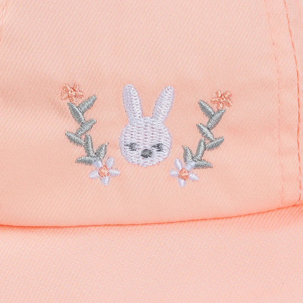 Nón bé gái lớn 3-6Y vành tròn Animo A2510_MN008 (52cm, Hồng)