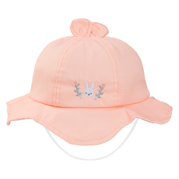 Nón bé gái lớn 3-6Y vành tròn Animo A2510_MN008 (52cm, Hồng)