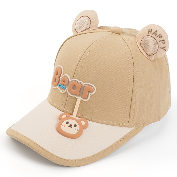 Nón bé trai lớn 3-6Y lưỡi trai Animo A2510_MN020 (52cm, Màu be)