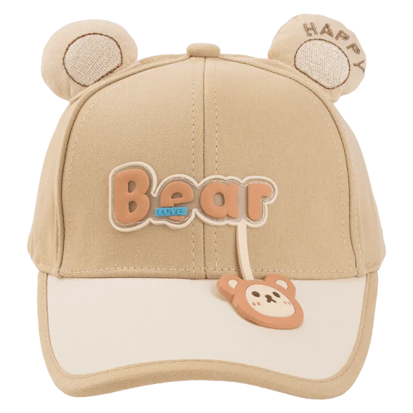 Nón bé trai lớn 3-6Y lưỡi trai Animo A2510_MN020 (52cm, Màu be)