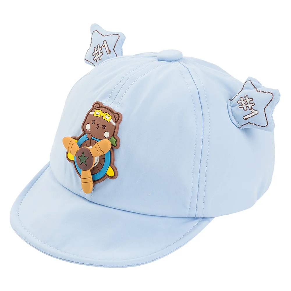 Nón lưỡi trai bé trai 1-3Y Animo A2510_MN018 (48cm, Xanh nhạt)