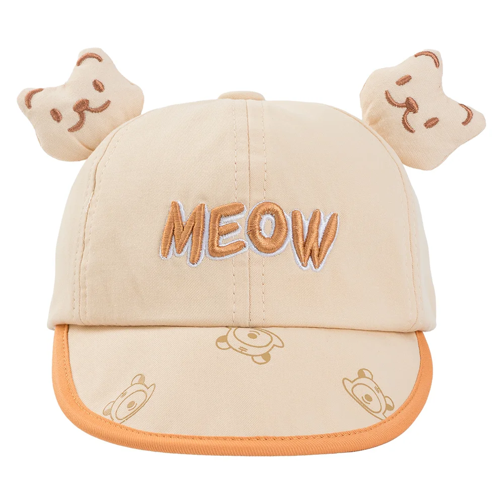 Nón lưỡi trai bé trai 1-3Y Animo A2510_MN017 (50cm, Kem)