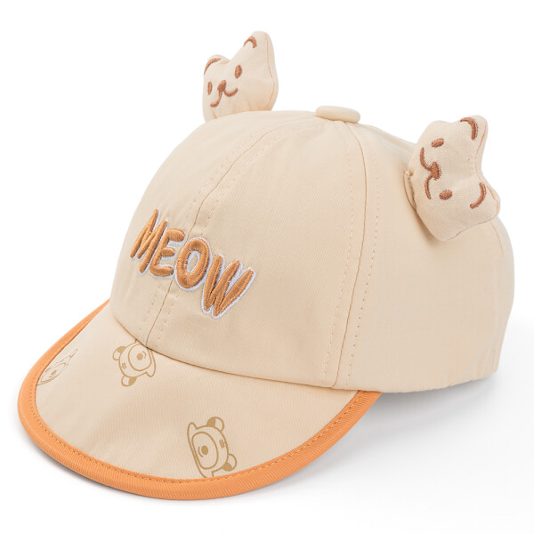 Nón lưỡi trai bé trai 1-3Y Animo A2510_MN017 (50cm, Kem)