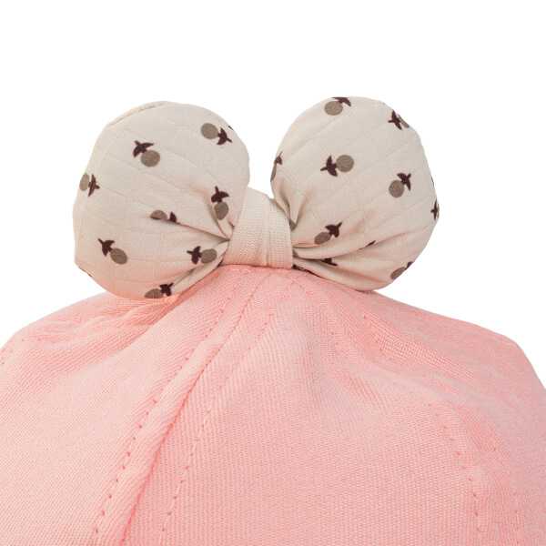 Nón vành tròn bé gái 1-3Y Animo A2510_MN006 (46cm, Hồng)