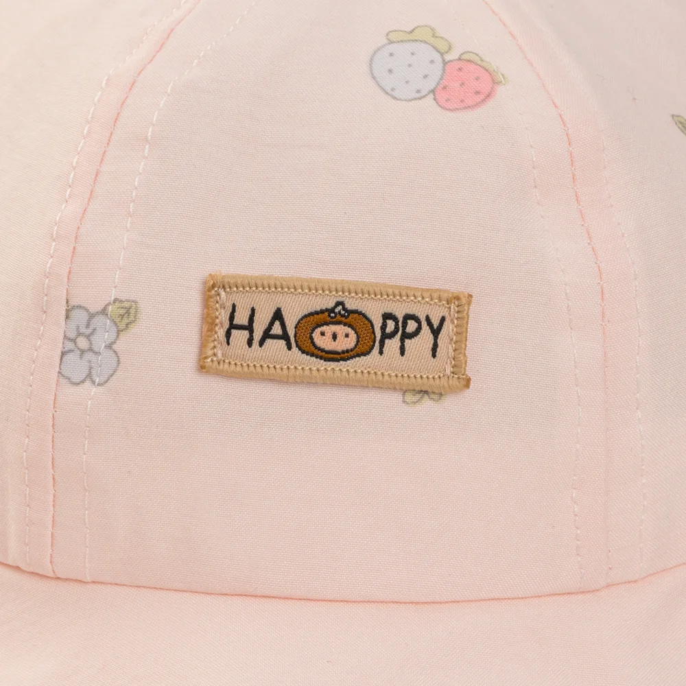 Nón vành tròn bé gái 1-3Y Animo A2510_MN005 (48cm, Hồng)