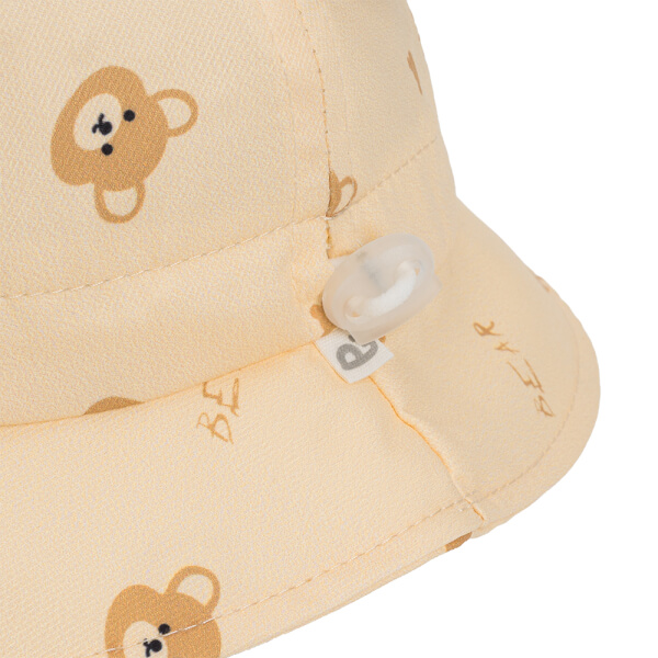 Nón vành tròn bé gái 1-3Y Animo A2510_MN001 (48cm, Kem)