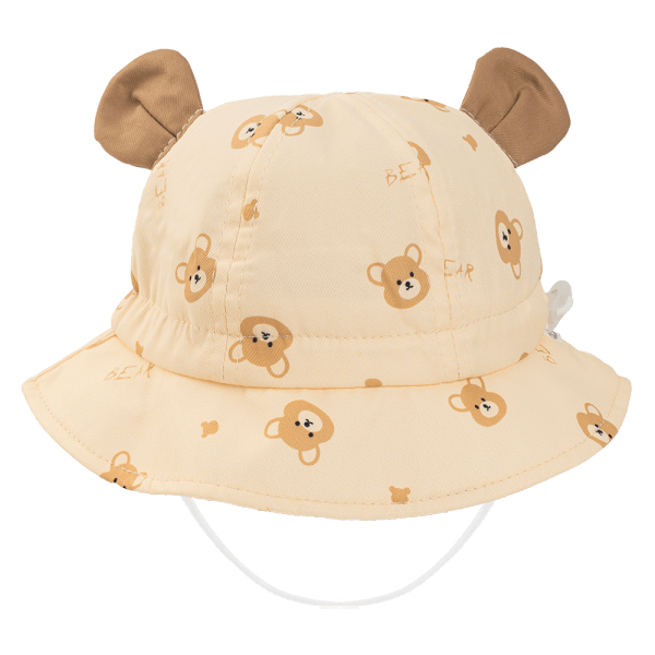 Nón vành tròn bé gái 1-3Y Animo A2510_MN001 (48cm, Kem)