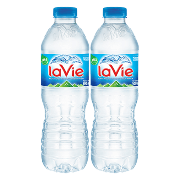 Combo 2 Nước khoáng La Vie 0.5L