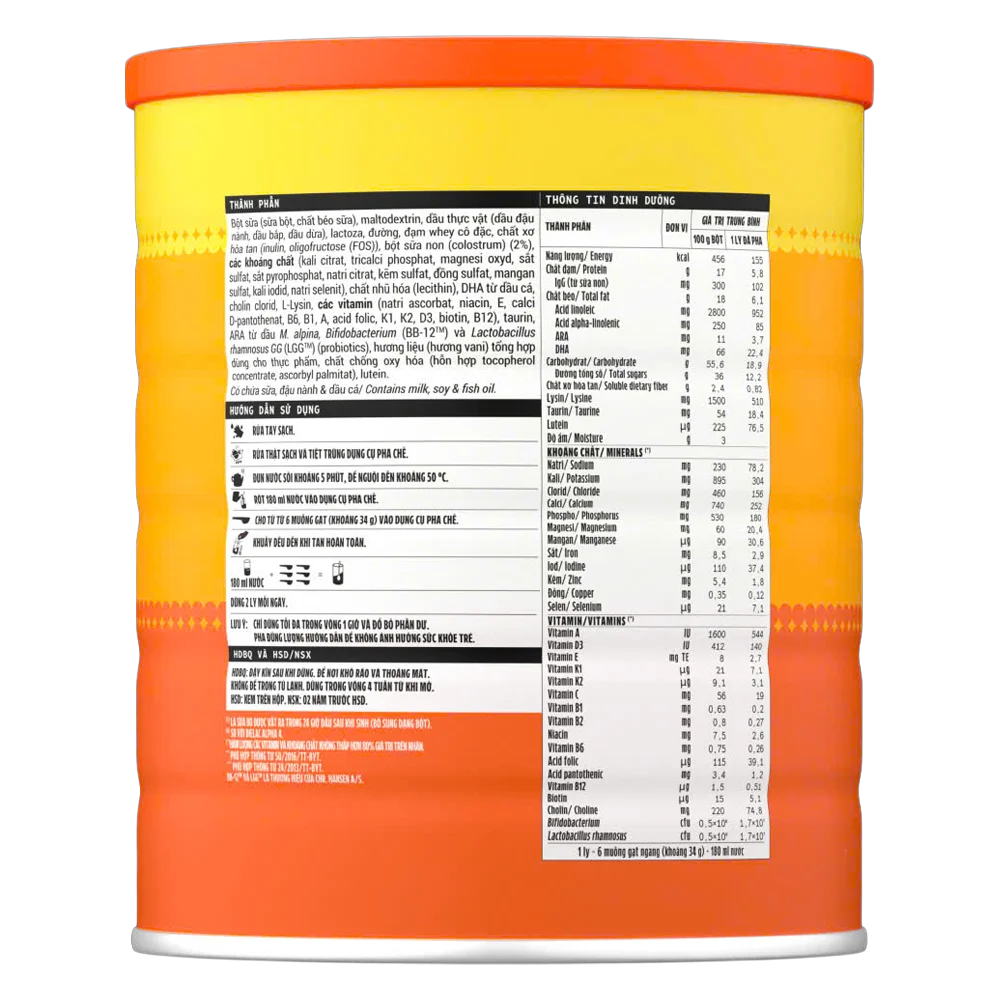 Sữa bột Dielac Gold 4 HT 1400g