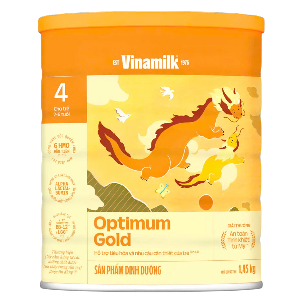 Sữa bột Optimum Gold 4 HT 1450g