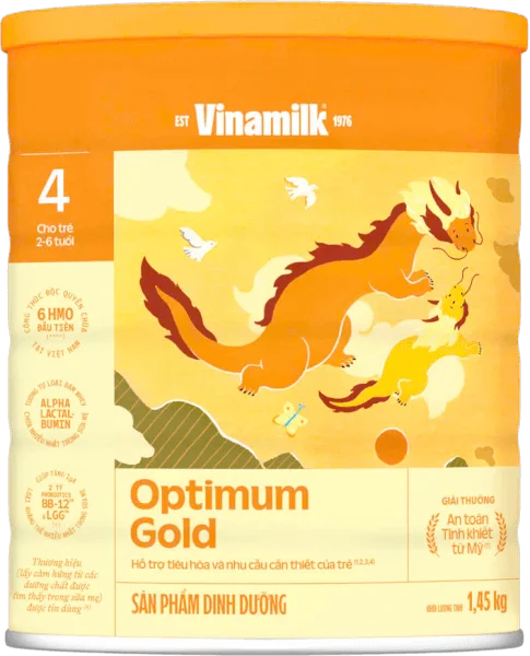 Sữa bột Optimum Gold 4 HT 1450g