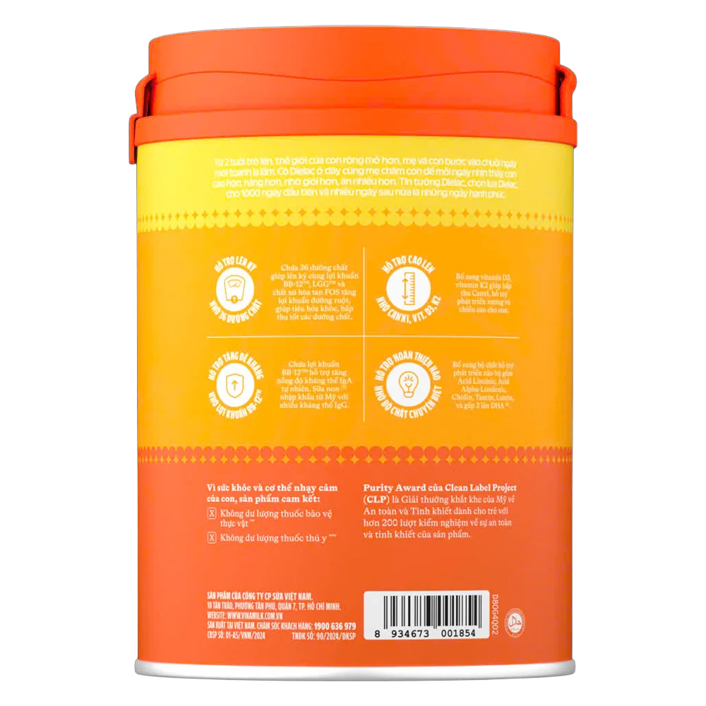 Sữa bột Dielac Gold 4 HT 850g