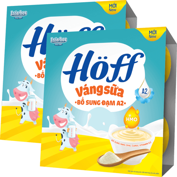 Combo 2 Váng sữa HӦff  - Bổ sung đạm A2 55gr