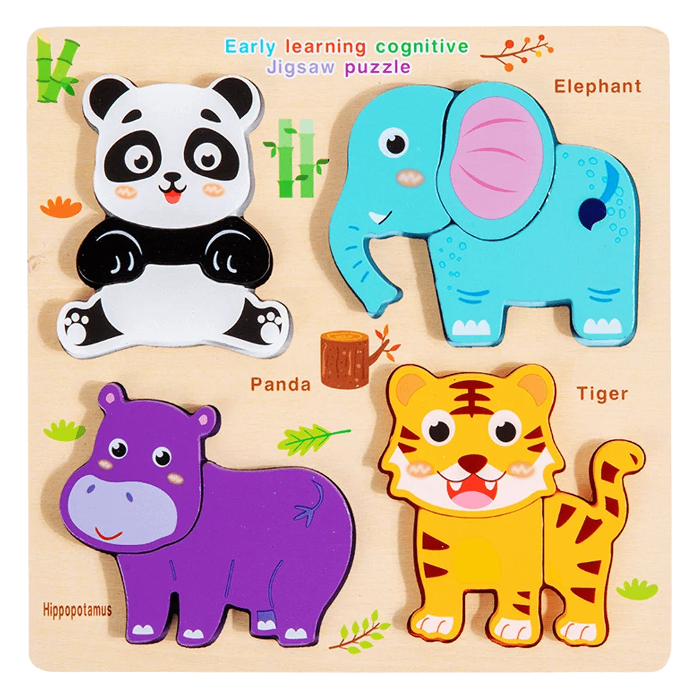 Bộ ghép hình gỗ 4in1 sáng tạo RFD689292 C508