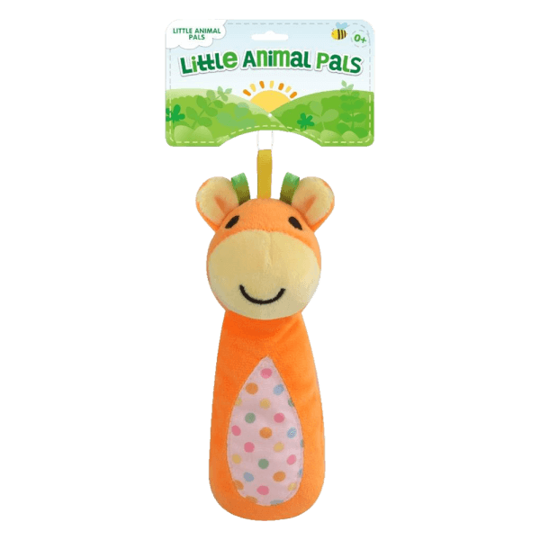 Thú bông hươu cao cổ cầm tay có tiếng chút chít JS068665 C507