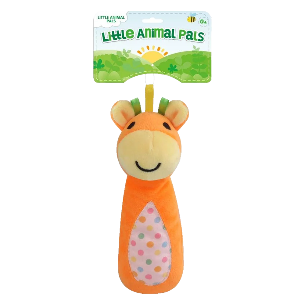 Thú bông hươu cao cổ cầm tay có tiếng chút chít JS068665 C507