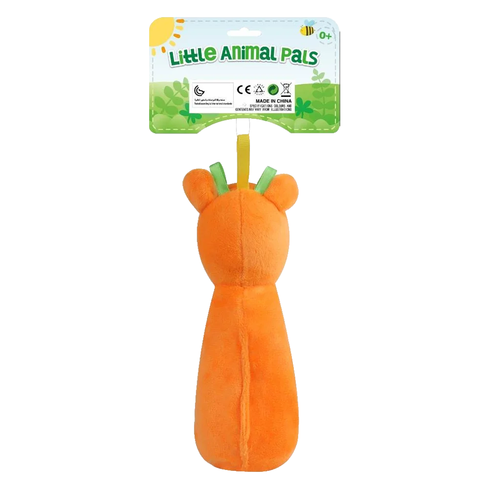 Thú bông hươu cao cổ cầm tay có tiếng chút chít JS068665 C507