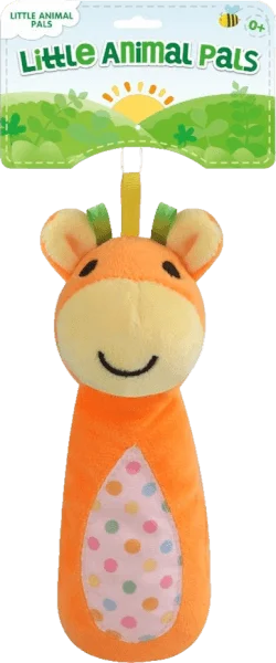 Thú bông hươu cao cổ cầm tay có tiếng chút chít JS068665 C507