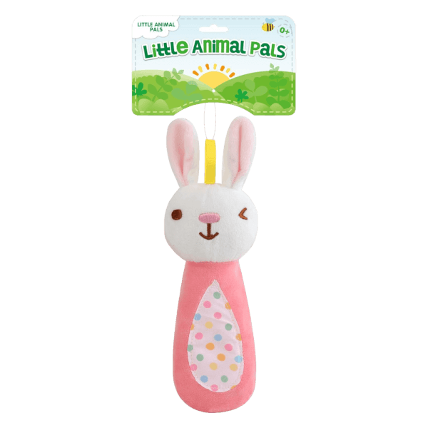 Thú bông thỏ cầm tay có tiếng chút chít JS030116 C507