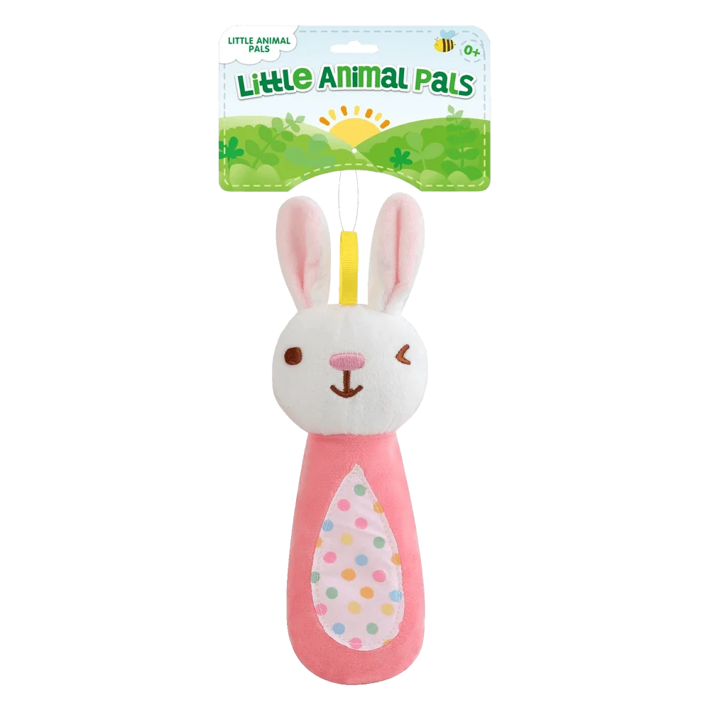 Thú bông thỏ cầm tay có tiếng chút chít JS030116 C507