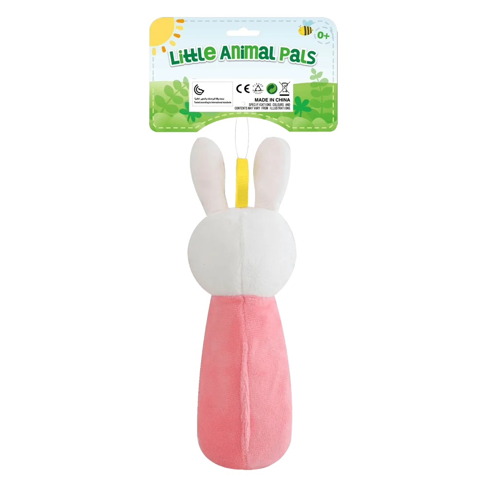 Thú bông thỏ cầm tay có tiếng chút chít JS030116 C507