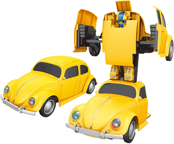 Đồ chơi ô tô biến hình robot tự động có nhạc đèn JS068662 C507