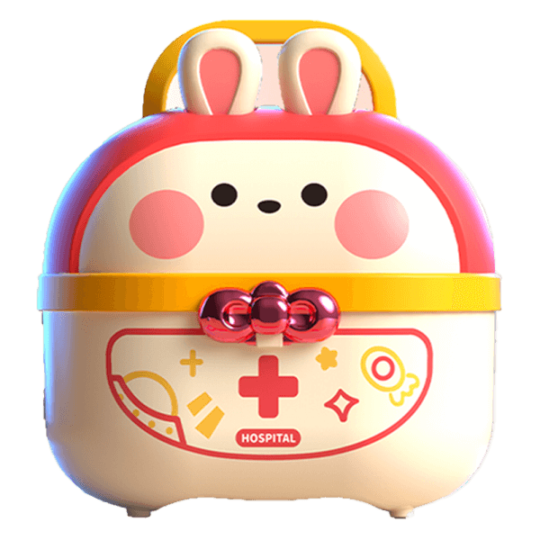 Hộp đồ chơi thỏ bác sĩ nha khoa JS068654 C507