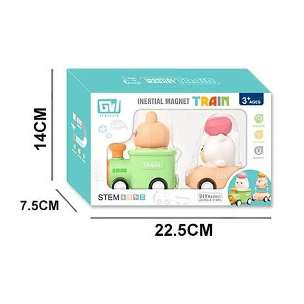 Bộ 2 xe chạy trớn hoạt hình làm đoàn tàu JS068633 C507