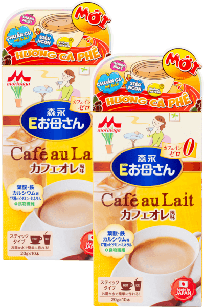 Combo 2 Sữa bầu Morinaga E-Okasan hương Café 200g (10 thanh)