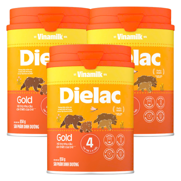 Combo 3 Sữa bột Dielac Gold 4 HT 850g