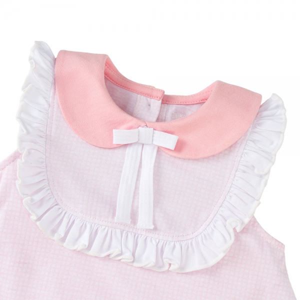 Bodysuit bé gái tam giác bst unicorn Animo VD0825033 (0-9M,Hồng,NN03)