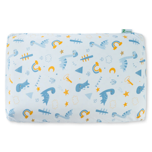 Gối cao su thiên nhiên Oval Baby nửa lõm