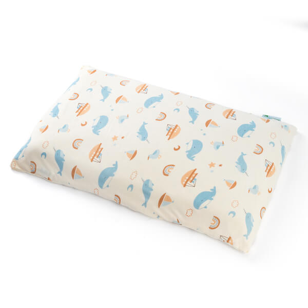 Gối cao su thiên nhiên Oval Baby nửa lõm