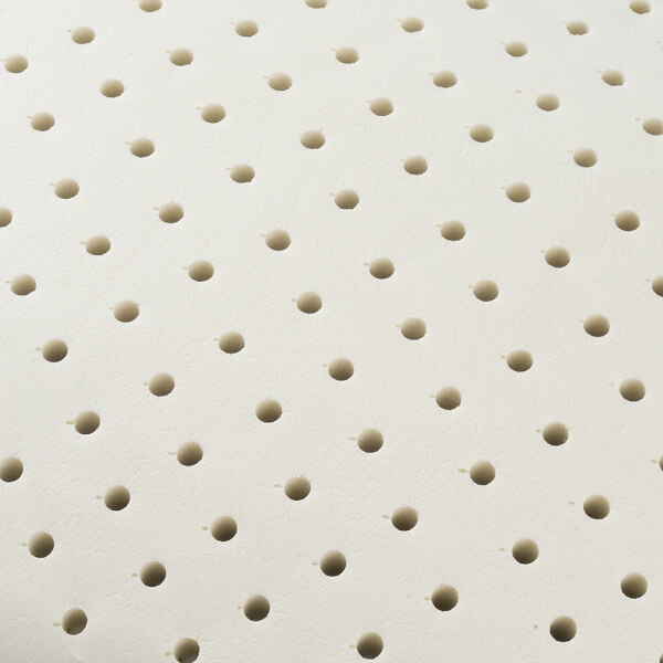 Gối cao su thiên nhiên Oval Baby nửa lõm