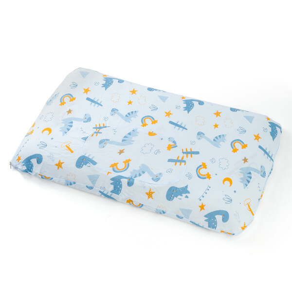 Gối cao su thiên nhiên Oval Baby nửa lõm